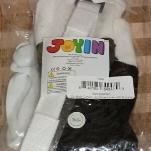 Joyin LED Black and White Gloves